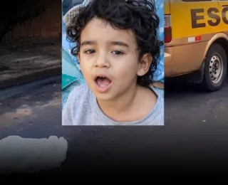 Criança de 3 anos morre após ser atropelada por van escolar na Bahia