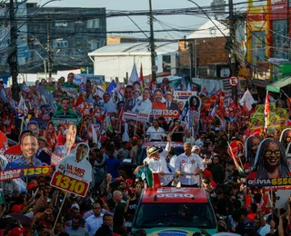 E Lula dá a largada na Liberdade. Travou tudo, mas foi bem diferente