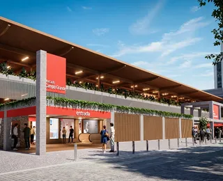 Estação de metrô no Campo Grande terá shopping e praça de alimentação