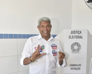 "Expectativa de ser eleito no 1º turno", diz Jerônimo sobre resultado