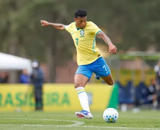 Joia do Bahia marca dois gols em goleada de 6 a 0 do Brasil