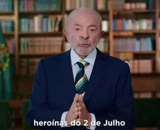 Lula cita 2 de Julho e defende soberania em pronunciamento: "Não seremos colônia"