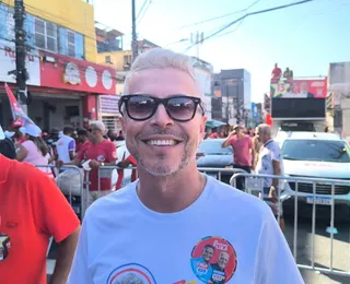 Lula faz em Salvador seu primeiro evento de rua na campanha eleitoral