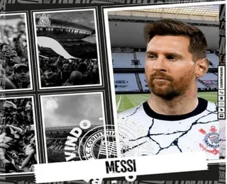 Messi no Corinthians? Site do clube publica anúncio do argentino