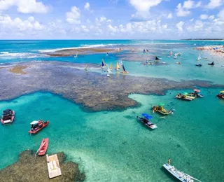 Paraíso escondido no Nordeste encanta com piscinas de águas 'estilo Caribe'