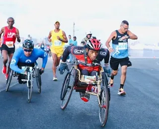 PCDs classificados pelo Comitê Paralímpico disputam Maratona Salvador