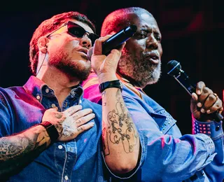 Péricles e Ferrugem unem gerações do pagode em show na Bahia