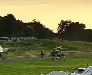 Vídeo: avião e helicóptero policial colidem nos Estados Unidos