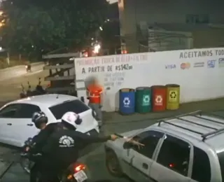 Vídeo: Homem é executado com mais de 10 tiros em frente às filhas na Bahia