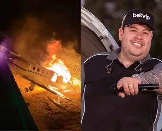 Vídeo mostra momento exato em que avião de Rey Vaqueiro pega fogo