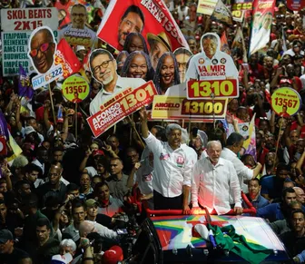Lula repete carreata na Barra e reforça dobradinha petista na Bahia