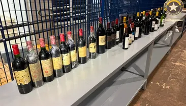 Carga de vinhos avaliada em meio milhão de reais é apreendida; veja