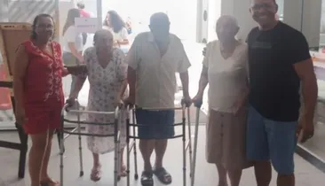 Casal de idosos de 101 e 89 anos vai às urnas neste domingo, 4