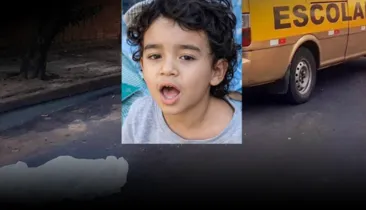 Criança de 3 anos morre após ser atropelada por van escolar na Bahia