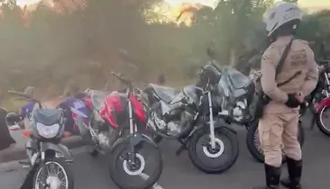 Evento clandestino de 'grau' termina com 14 motos apreendidas em Salvador
