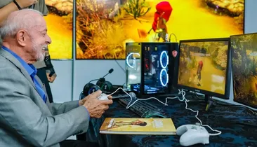 Lula testa game baiano sobre Canudos ao sancionar Marco dos Games