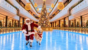 Natal chega com pista de patinação e orquestra a Parque Shopping Bahia