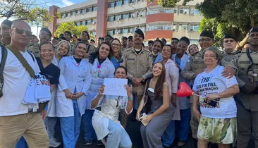 PM baleado no Nordeste de Amaralina recebe alta após mais de um mês internado