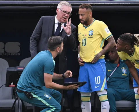 Ancelotti aponta para renovação e encerra ciclo de Neymar na Seleção
