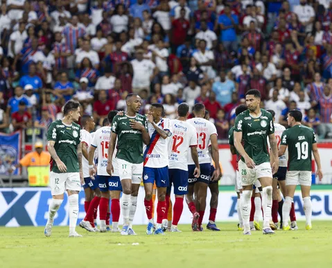 Bahia encara Palmeiras em duelo dos times que menos perderam em 2026
