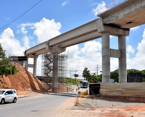 BR-324 terá interdição em Salvador para obras do VLT; saiba datas e horários
