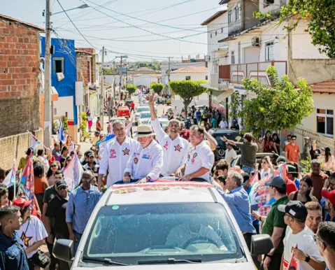 Caravana de Jerônimo mobiliza apoiadores pelo interior - Imagem