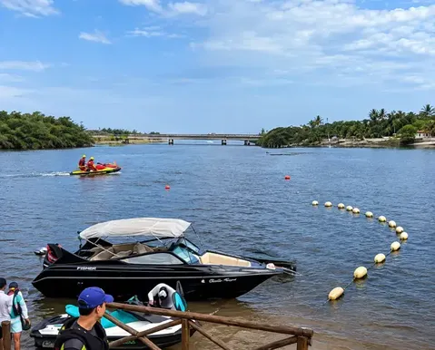 Corpo é encontrado por pescadores dentro de rio em Camaçari