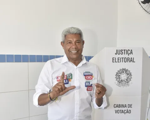 "Expectativa de ser eleito no 1º turno", diz Jerônimo sobre resultado