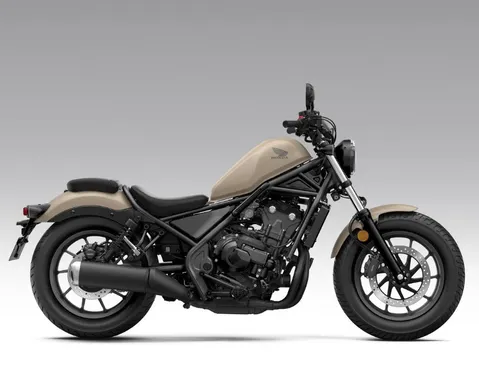 Honda lança Rebel 500 com novo painel e transmissão automática