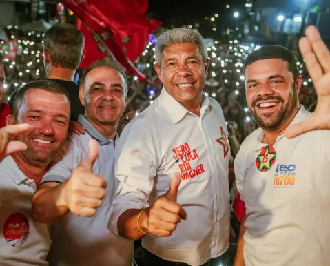 Jerônimo Rodrigues convoca eleitores para missão com Lula: "Avermelhar Feira de Santana" - Imagem