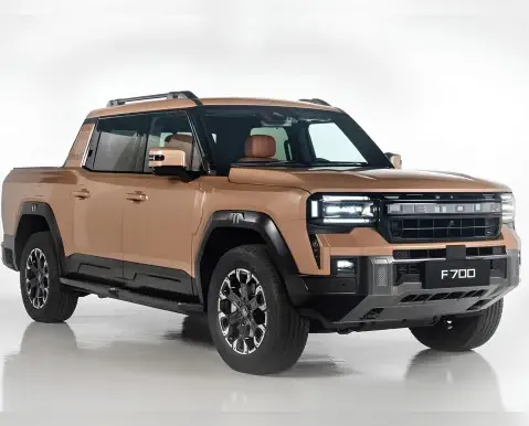 Jetour registra picape F700 no Brasil com 904 cv e 1.300 km de alcance