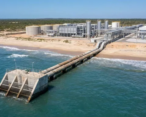 Megaobra de R$ 3 bilhões vai transformar água do mar em potável