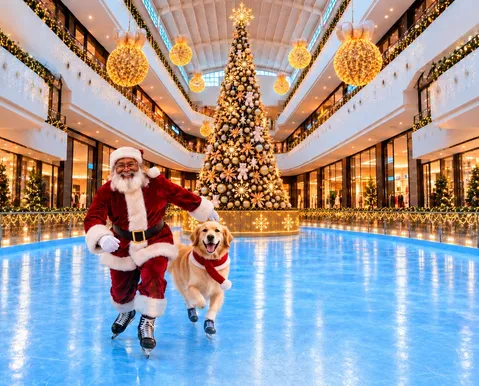 Natal chega com pista de patinação e orquestra a Parque Shopping Bahia