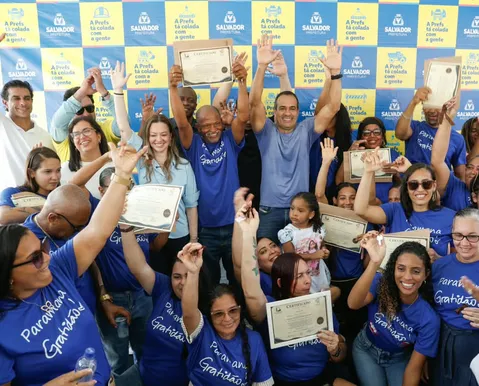 Prefeitura e Fundação Baía viva entregam obras de requalificação e complexo gastronômico em Paramana