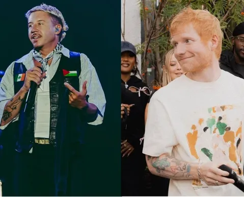 Rapper é retirado da turnê de Ed Sheeran após apoio à Palestina