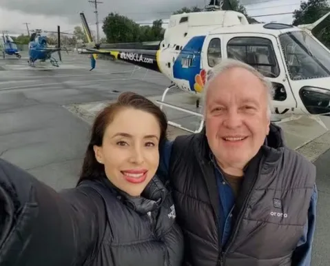 Repórter e piloto morrem após helicóptero cair durante transmissão