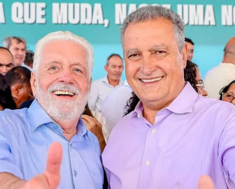 Rui Costa e Jaques Wagner celebram resultado da AtlasIntel/A TARDE