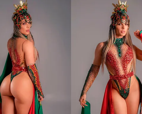 Vice Miss Bumbum confronta campeã após polêmica: "baixa e mentirosa"