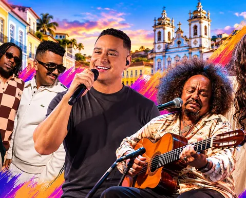 Xanddy, Chico César, Regina Casé, Céu e Os Garotin no fim de semana