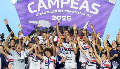 Com público recorde e premiação histórica, São Paulo é campeão do Brasileirão Feminino