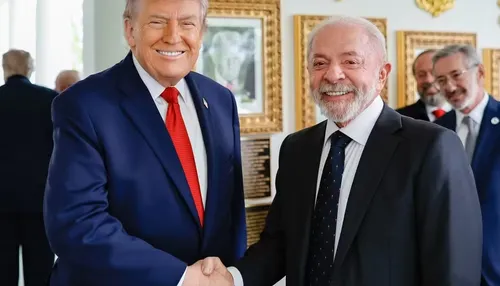 Famosos pedem ajuda a Donald Trump após vitória de Lula no Brasil