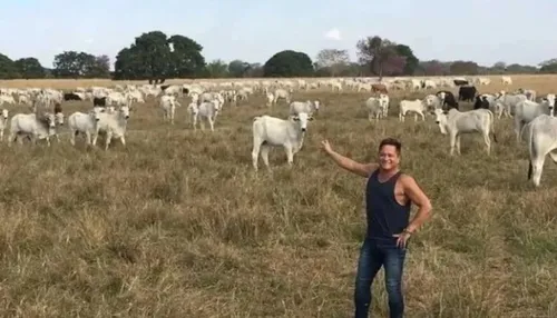 Fazenda de Leonardo avaliada em R$ 60 milhões tem lago artificial e pista de pouso