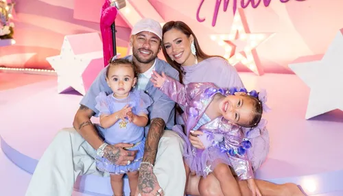 Festa da filha de Neymar tem buffet de luxo e valor impressiona