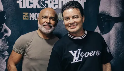 Foto inédita de Rick com empresário antes da morte vem à tona