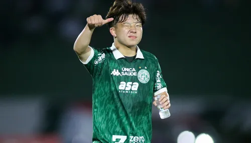 Japonês do Guarani marca e estreia em gols no futebol brasileiro