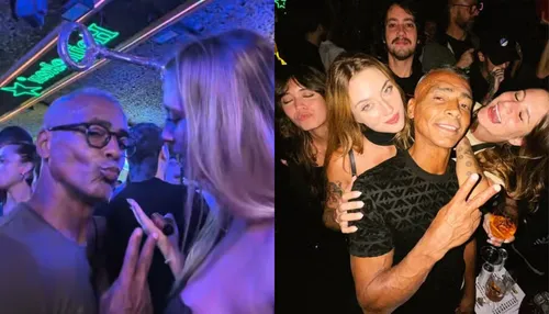 Romário curte noitada com sufista e surge rodeado de mulheres