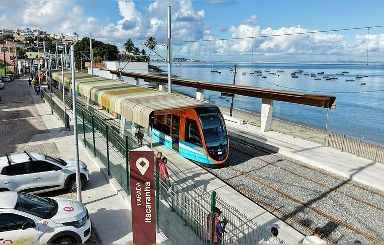 VLT de Salvador recebe R$ 9,2 milhões para construção de contenções