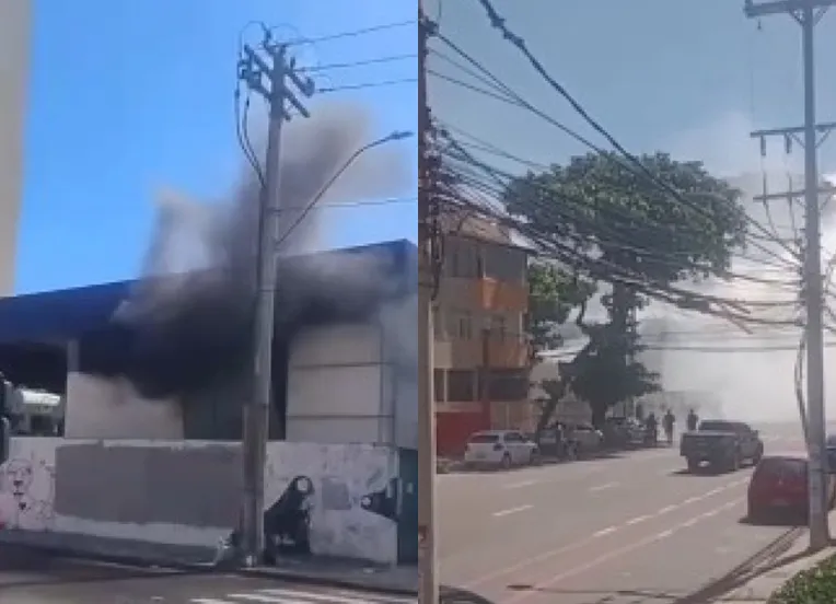 Explosão em subestação da Coelba deixa bairros de Salvador sem luz