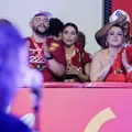 Preta Gil recebe homenagem de Luiz Caldas no Carnaval; assista imagem