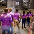 Foliões vulneráveis contam com proteção extra na saída dos circuitos imagem